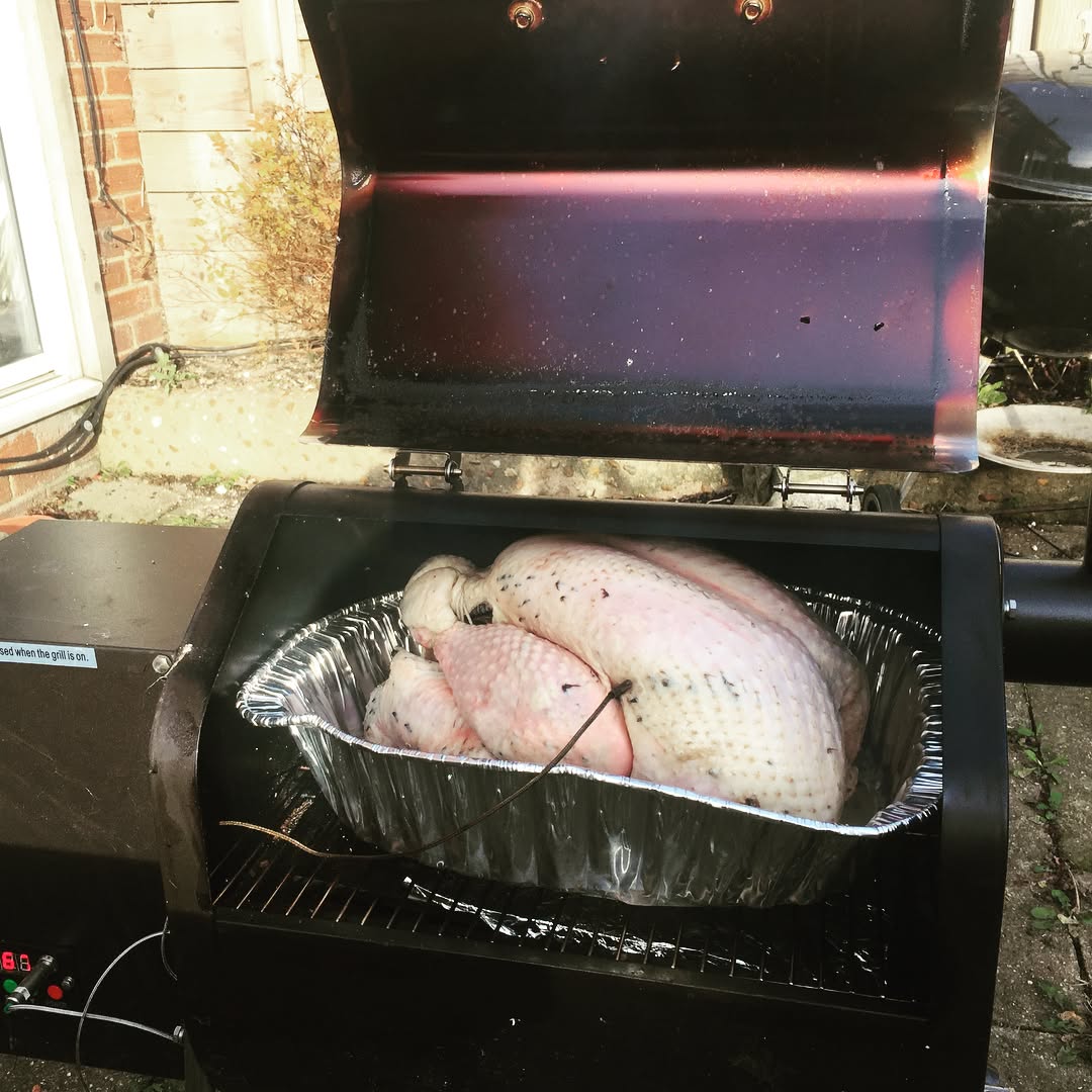Christmas turkey came early this year.