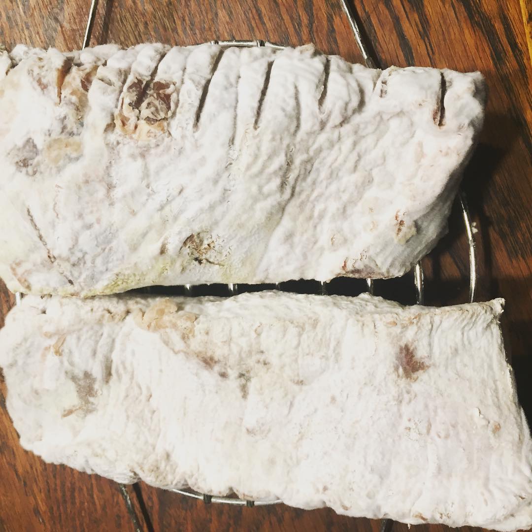 fermented cured brisket.