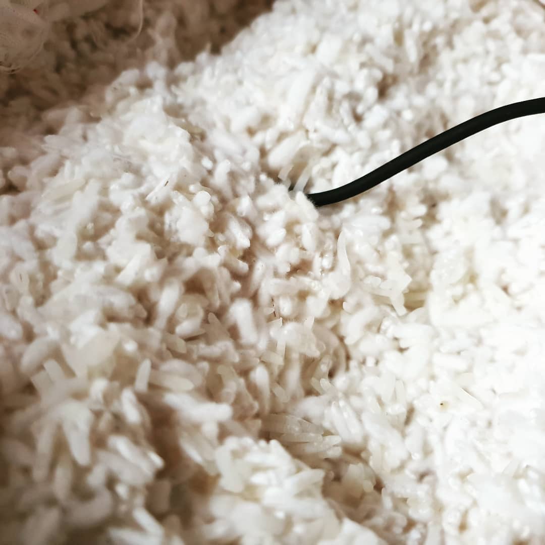 Basmati rice .
