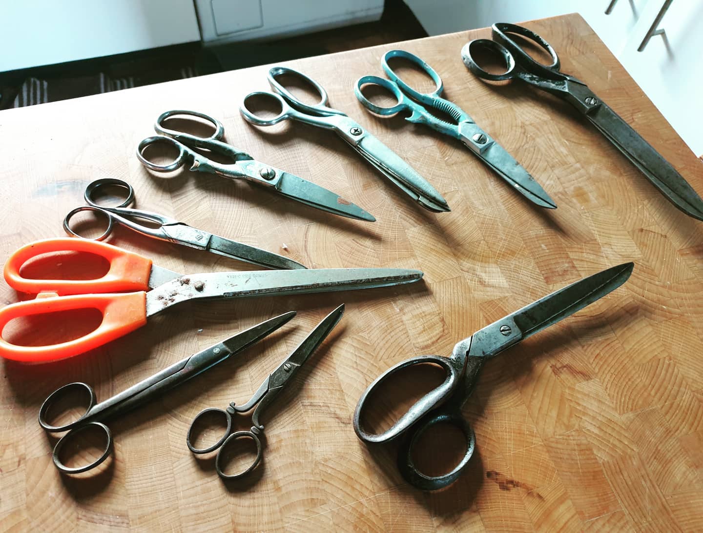Job lot of scissors off eBay.