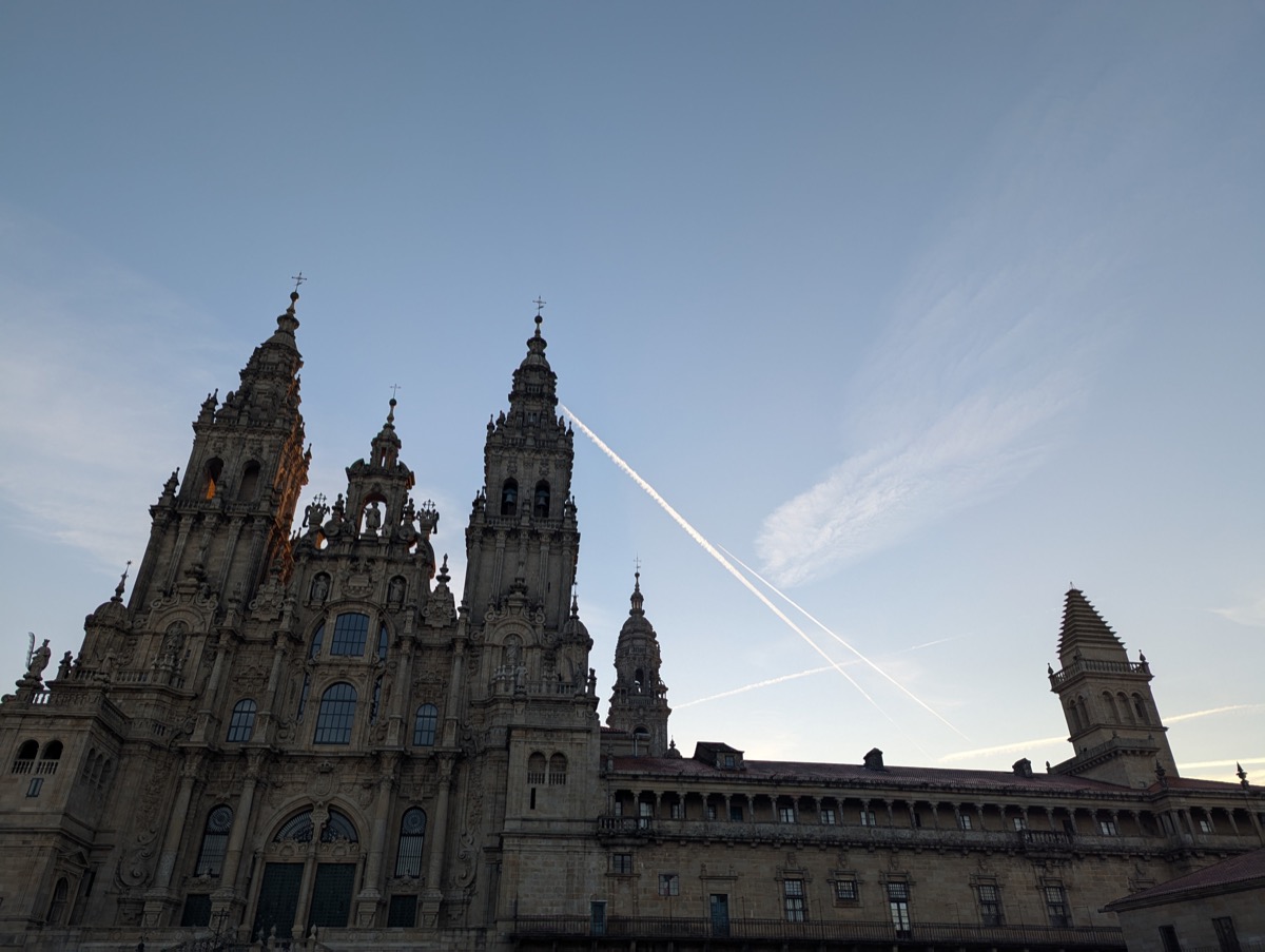 Today is my Santiago rest day. My chance to rest, relax, recover from the hundreds of kilometres that have passed underfoot in the last 16 days. I should have a lie in. Instead, I'm awake before six.